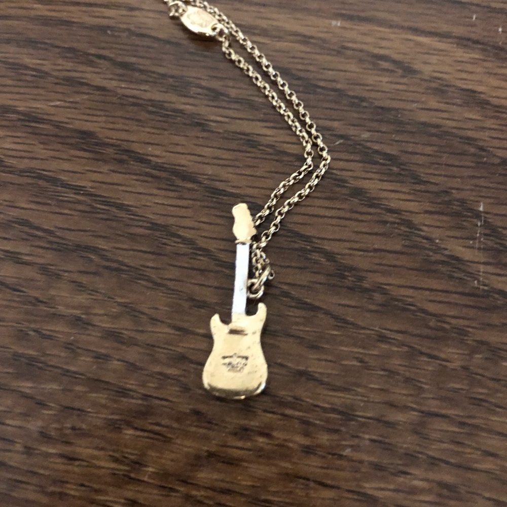 Juicy Couture Gold Guitar Necklace - Picture 4 of 4